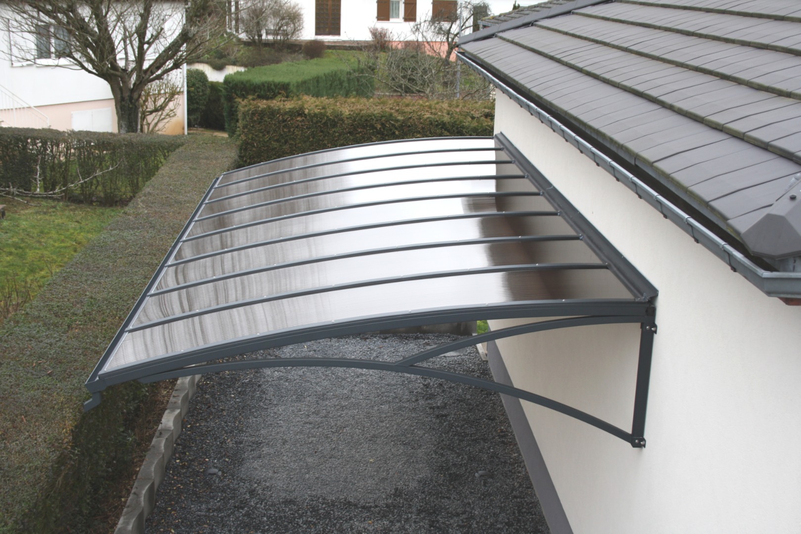 Le polycarbonate auvent Le polycarbonate auvent